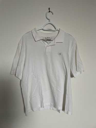 Acne Studios XL Acne Studios White Polo - Robot Lo