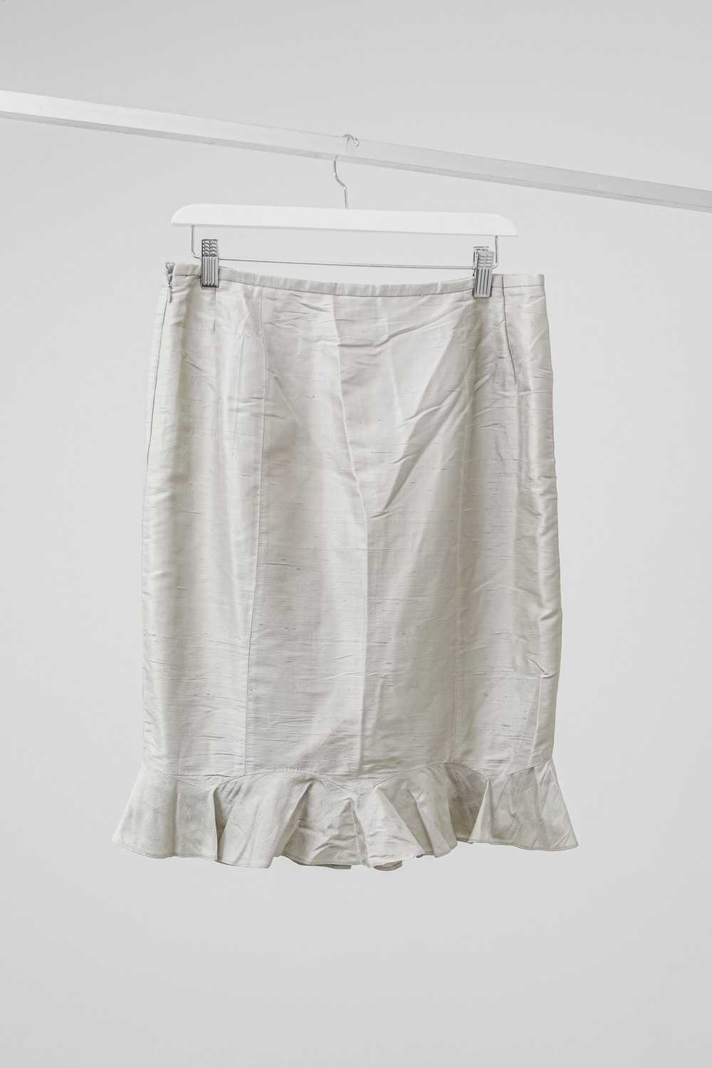 Armani Armani Silk Shantung Skirt - image 2