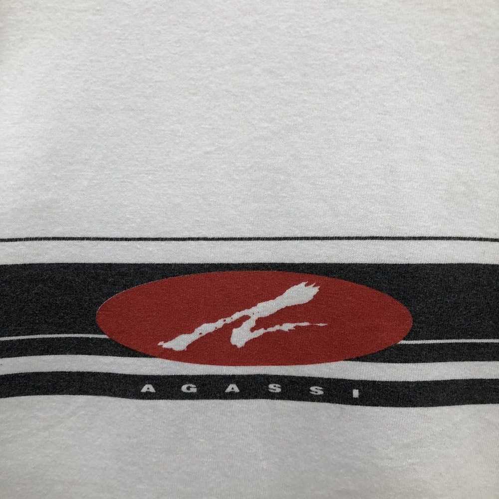 Andre Agassi × Nike × Vintage Rare!!Vintage 90s N… - image 3