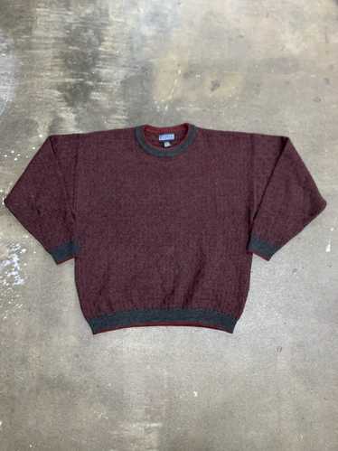 Coloured Cable Knit Sweater × Vintage Vintage Jan… - image 1