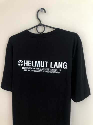 Helmut Lang Helmut Lang Black Taxi T-Shirt
