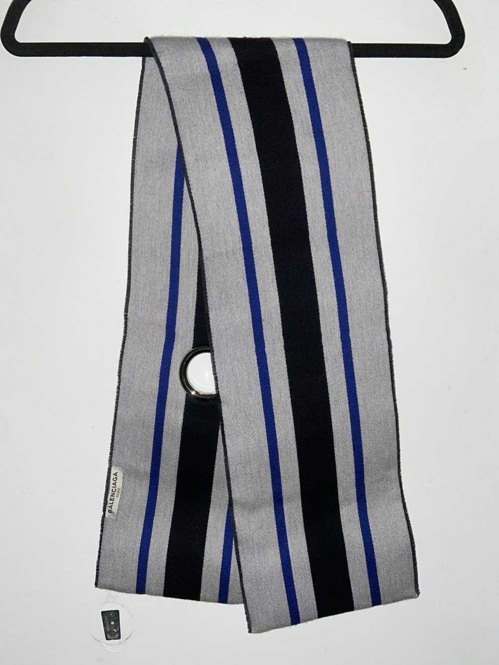 Balenciaga Balenciaga Paris striped Scarve OS UNI - image 4