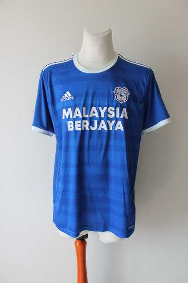 Adidas × Soccer Jersey × Vintage 2020 CARDIFF Cit… - image 1