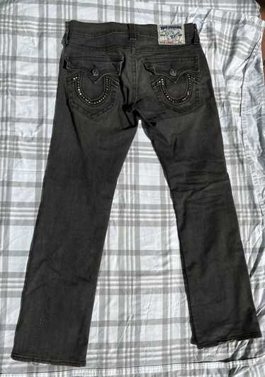 True Religion Bedazzled Pocket Jeans