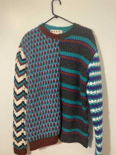 Marni Marni Multi Stripped Knit Sweater - image 1