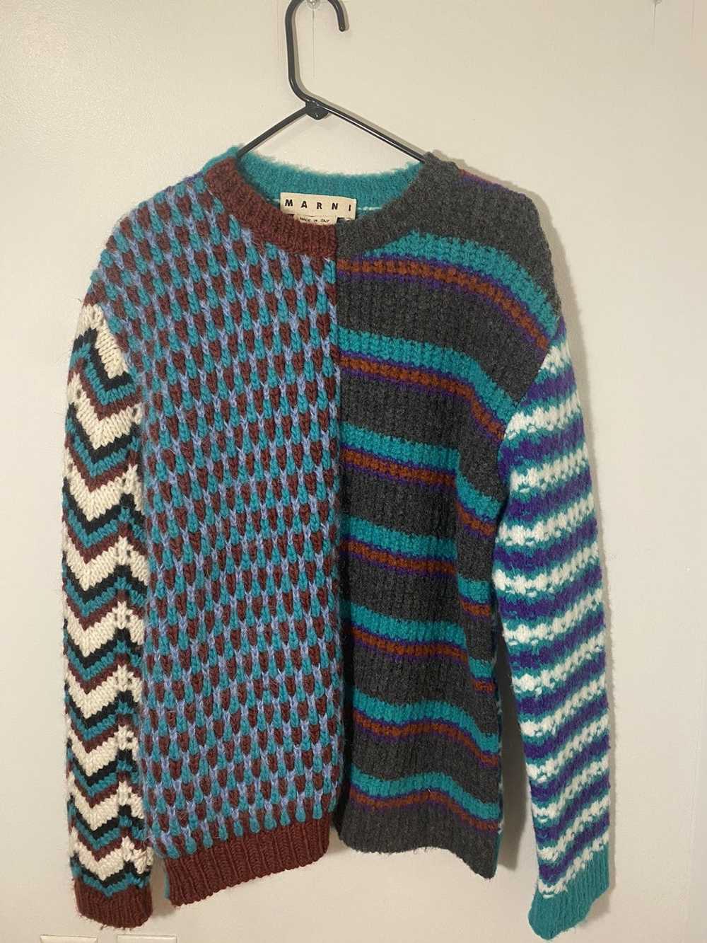 Marni Marni Multi Stripped Knit Sweater - image 2