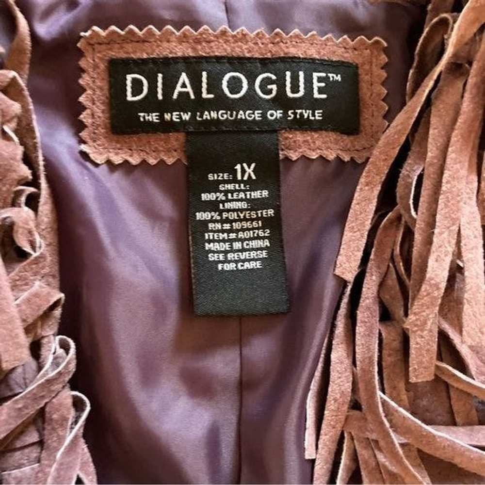 Other Dialogue Leather Jacket Coat Western Cowgir… - image 2