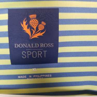 Donald Ross Donald Ross Sports XL Striped Short Sl