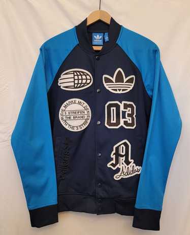 Adidas × Varsity Jacket Adidas Trefoil Letterman … - image 1