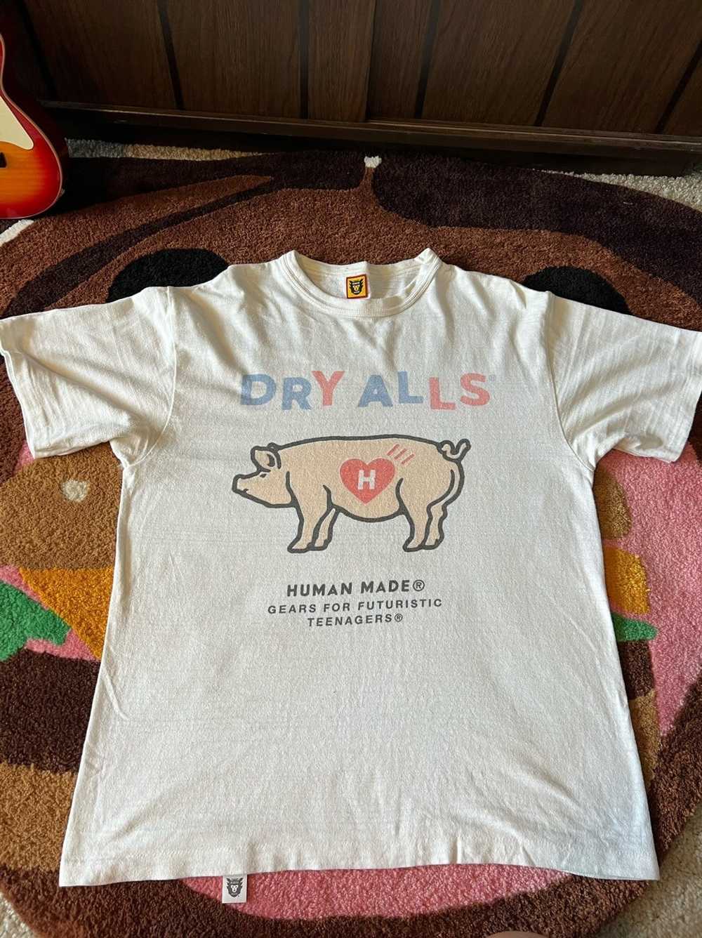 Human Made Human Made Dry Alls Pig Tee - image 1