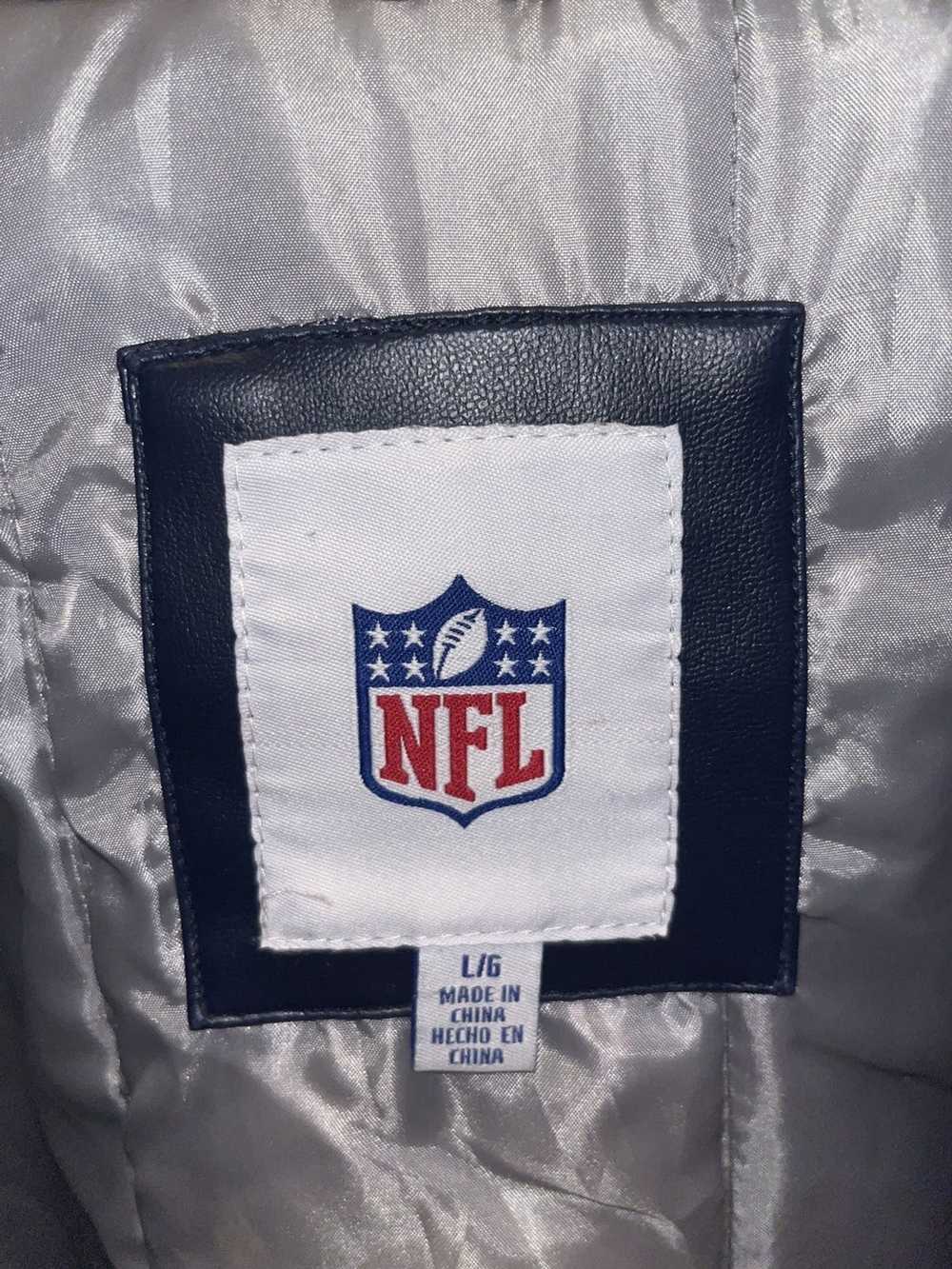 Leather Jacket × NFL × Vintage Vintage NFL Patrio… - image 4