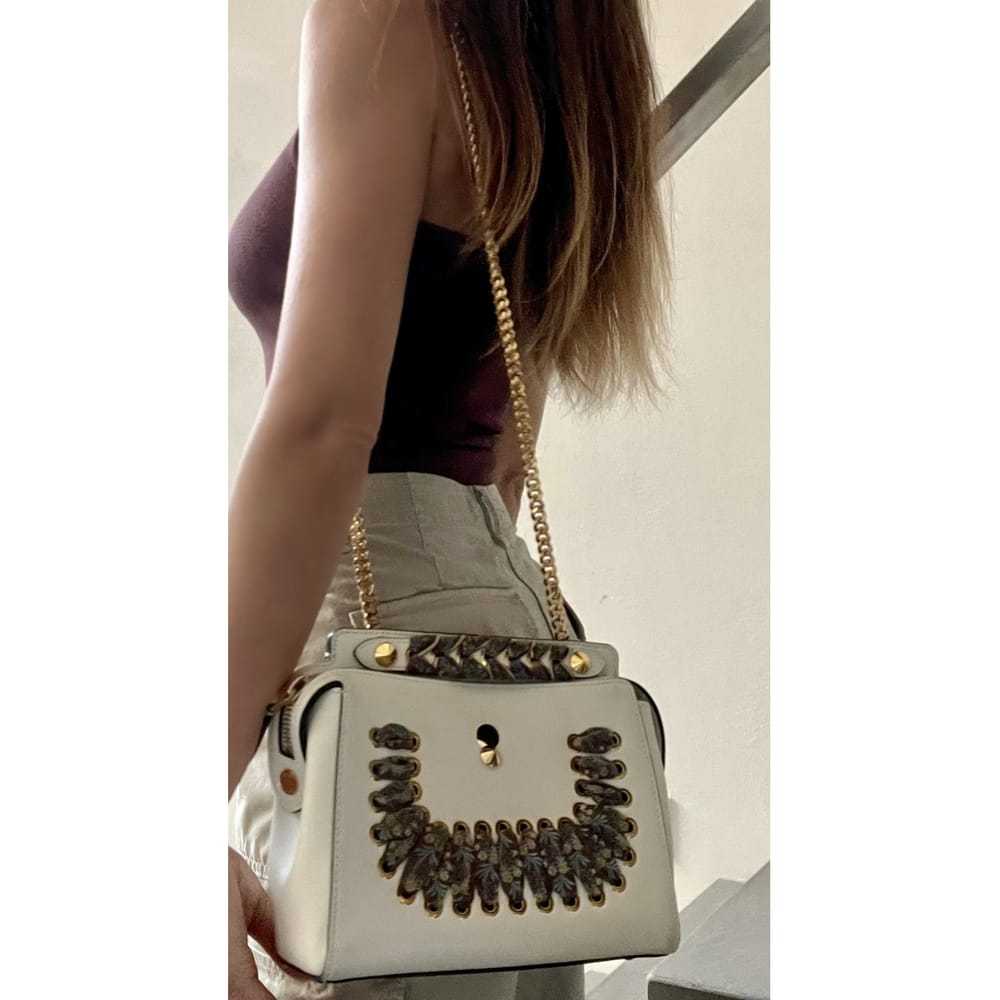 Fendi Dot Com leather handbag - image 11