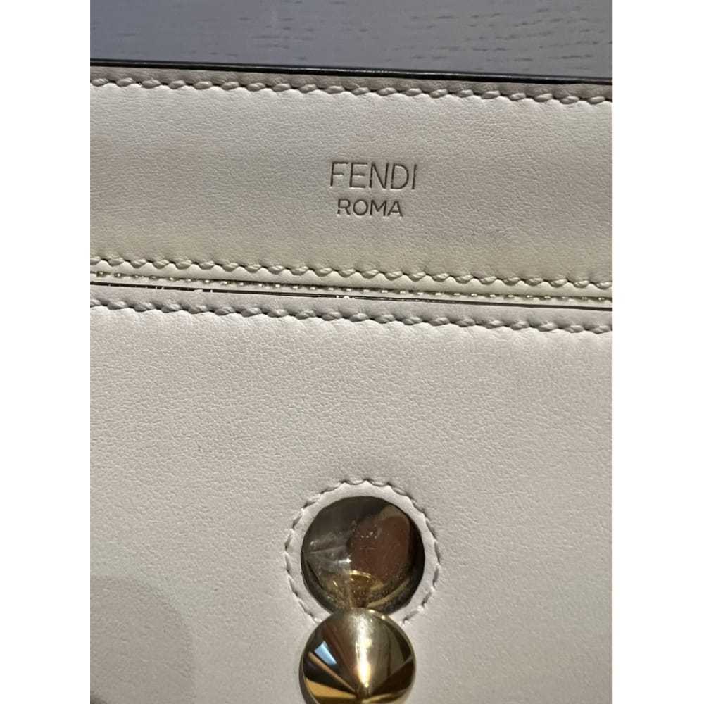 Fendi Dot Com leather handbag - image 3