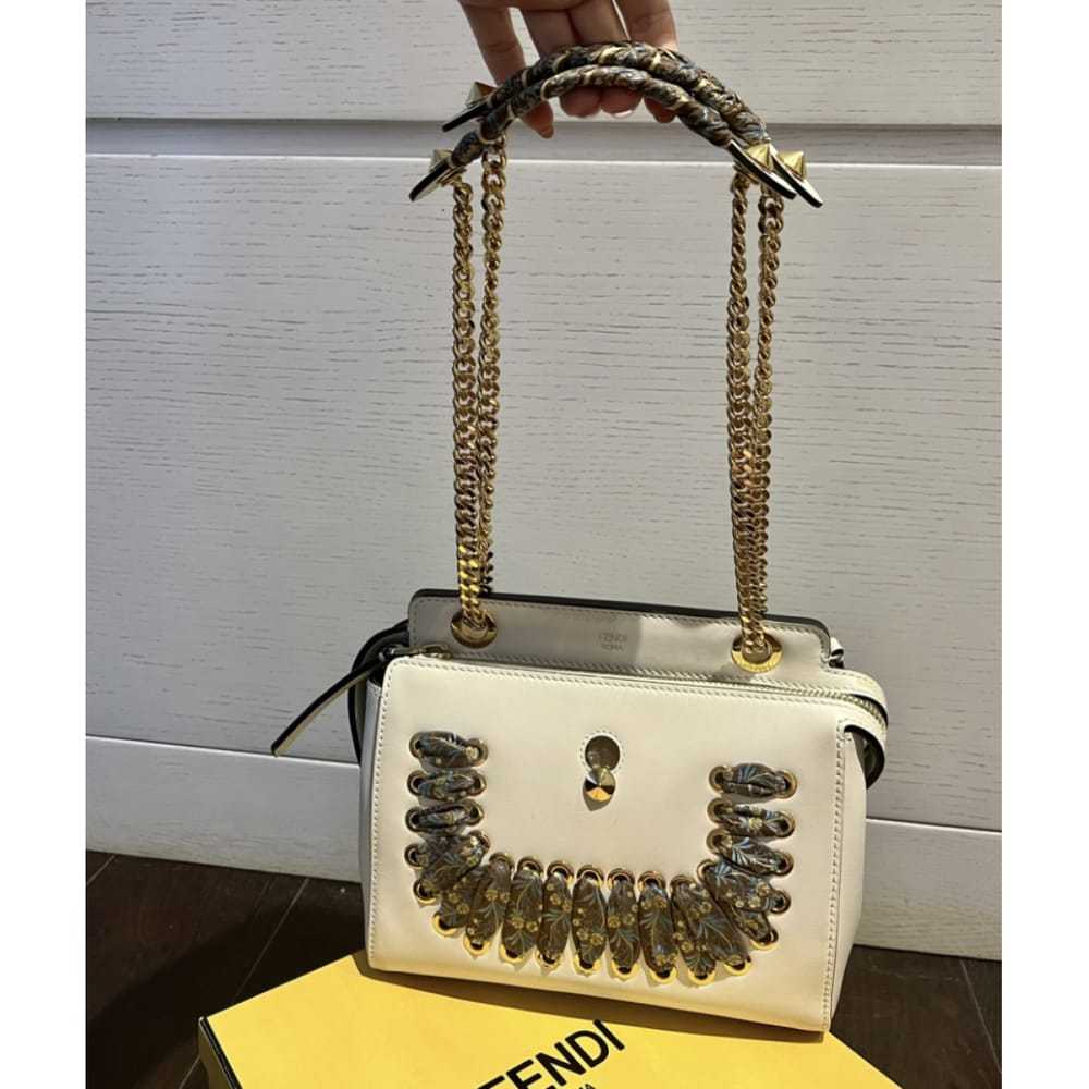 Fendi Dot Com leather handbag - image 4