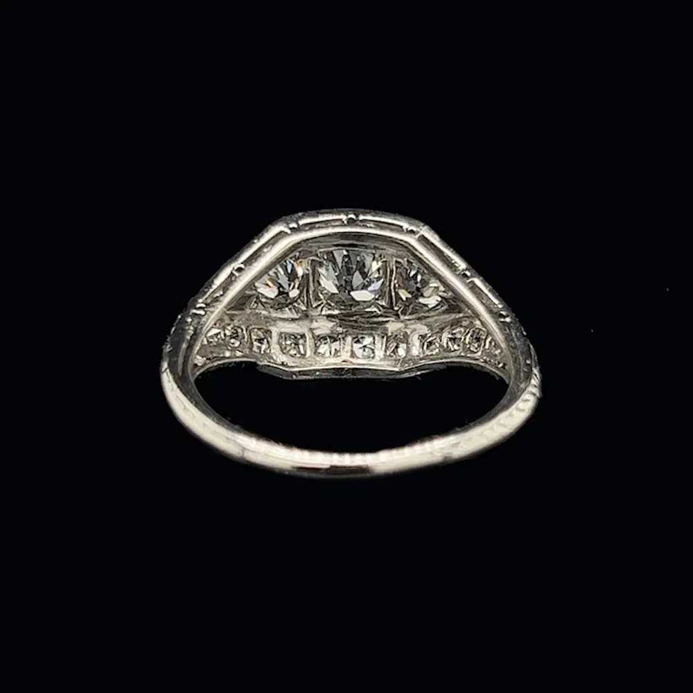 Art Deco .40ct. Diamond Antique Engagement - Fash… - image 3