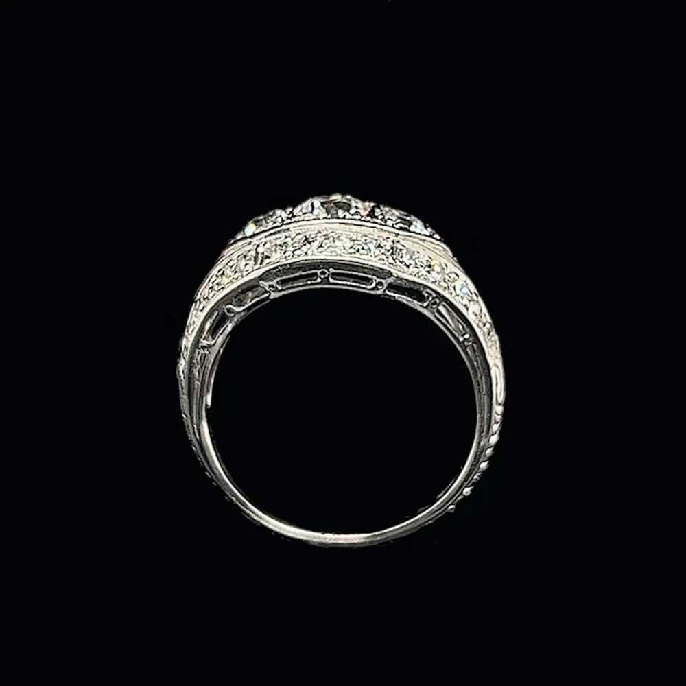Art Deco .40ct. Diamond Antique Engagement - Fash… - image 4