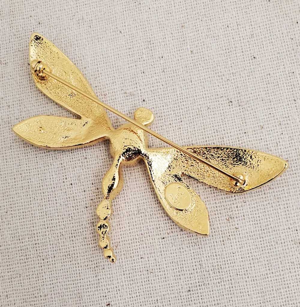 Vintage KJL Kenneth Lane for Avon Enamel & Crysta… - image 6
