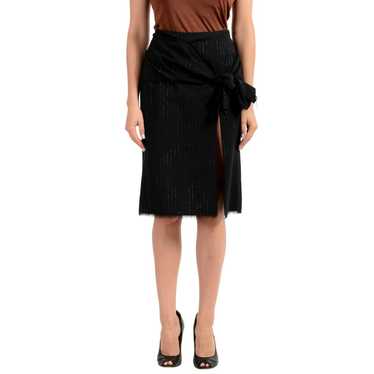 Versace Wool mid-length skirt