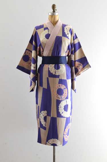 Hanawa Floral Wreath Kimono