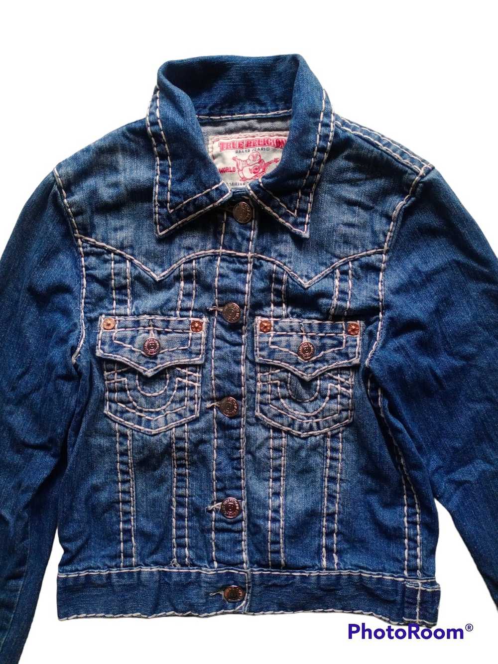 Denim Jacket × True Religion × Vintage True Relig… - image 1