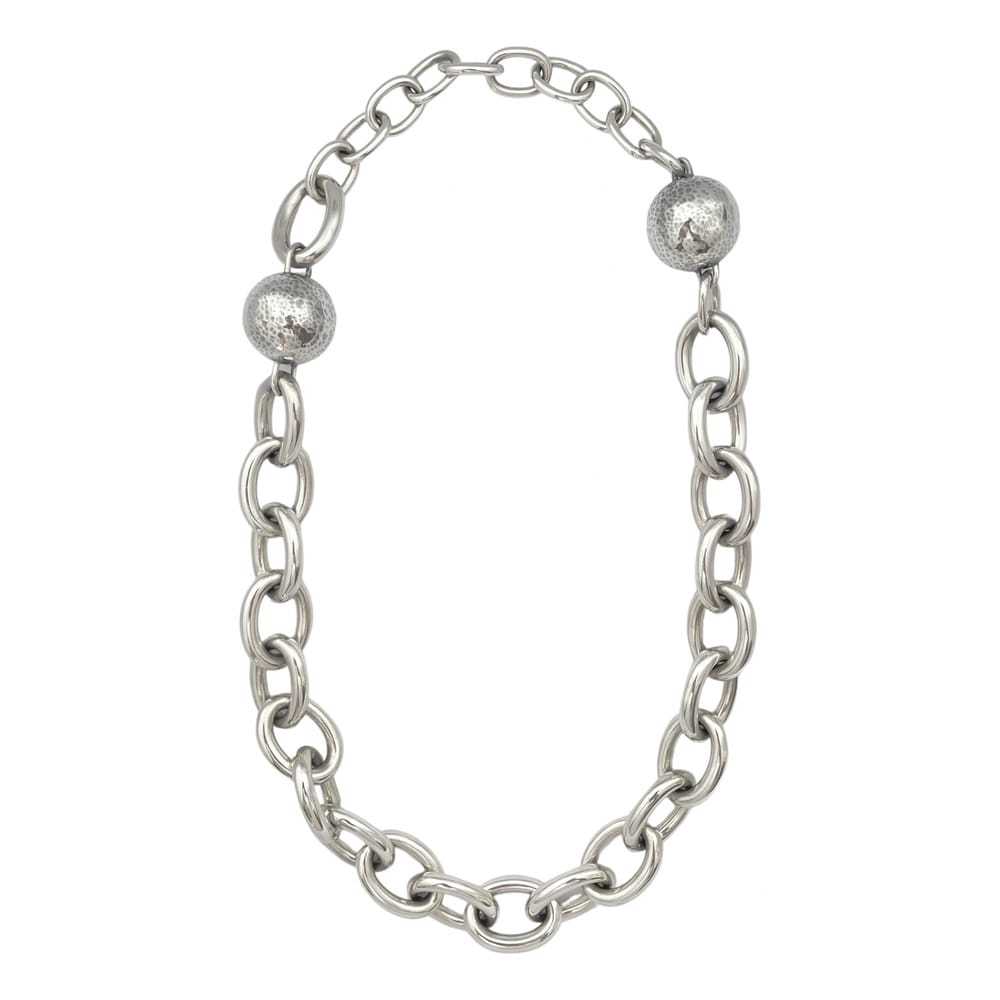 Bottega Veneta Chains silver necklace - image 1