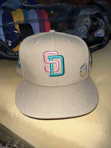 New Era x Hat Club San Diego Padres 40th Anniversary Patch P Strawberry Jam  59Fifty Fitted Hat Pink Men's - FW22 - US