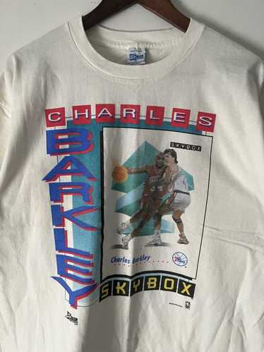 VINTAGE 90s SALEM SPORTSWEAR NBA CHARLES BARKLEY T-SHIRT size L