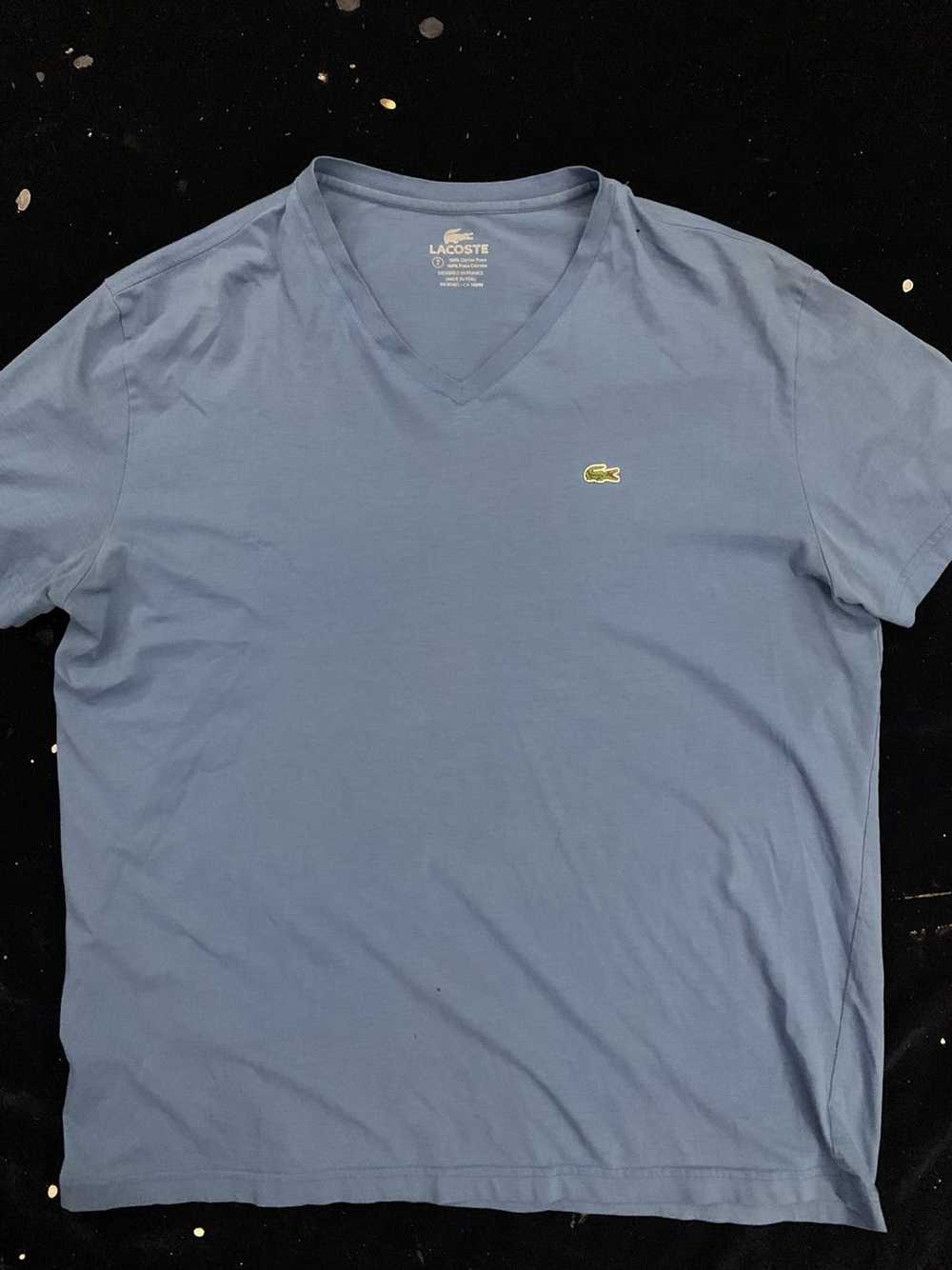 Lacoste LACOSTE SS Size 7 V Tee - image 2
