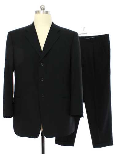 1990's Armani Collezioni Mens Armani Designer Blac