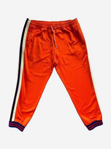 Gucci Gucci Orange Logo Striped Trackpants
