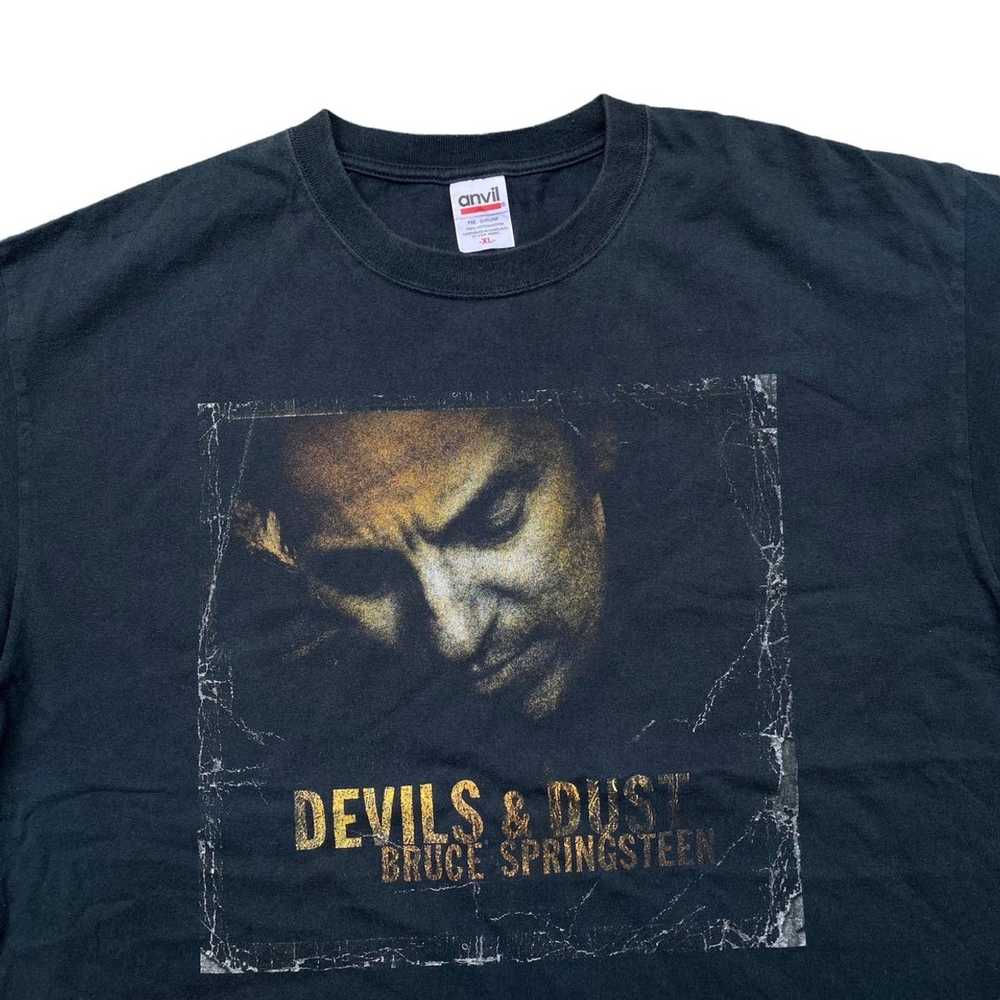 Band Tees × Vintage Devils and Dust Tour 2005 Bru… - image 2