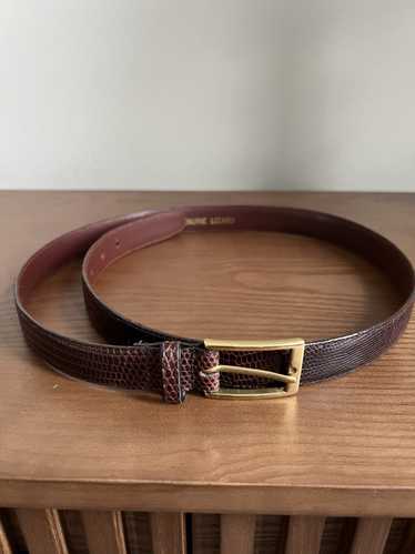 Vintage Lizard Belt