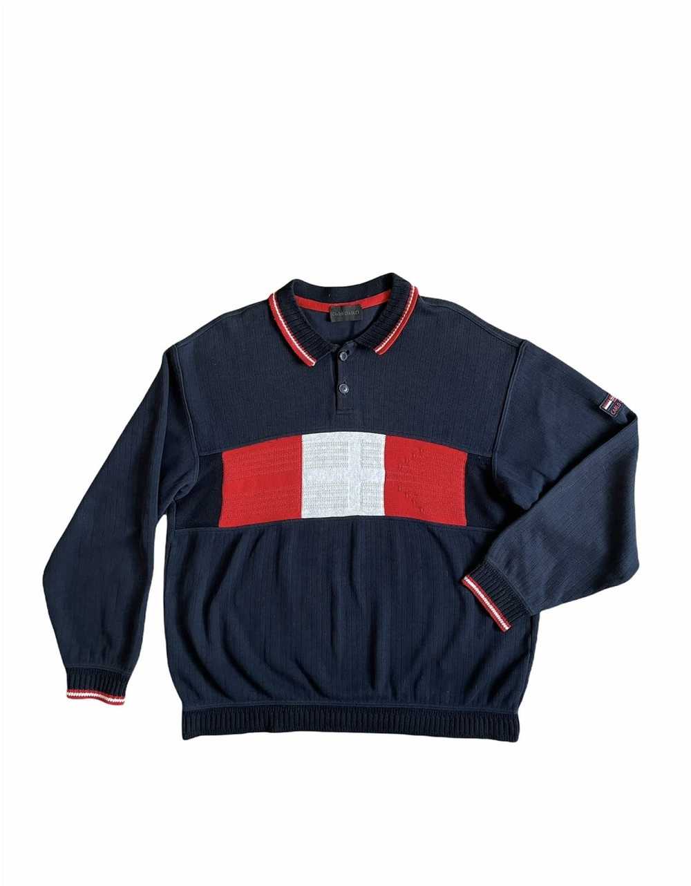 Carlo Colucci Carlo Collucci Sweater Polo - image 1