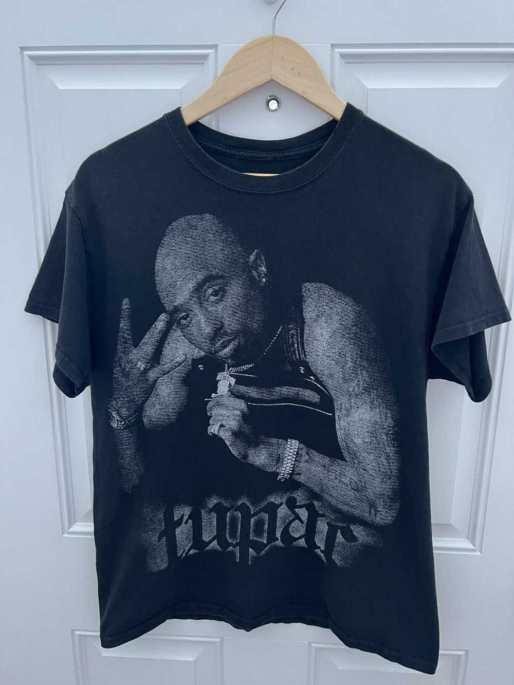 Band Tees × Vintage Vintage Y2K Tupac Tee - image 2