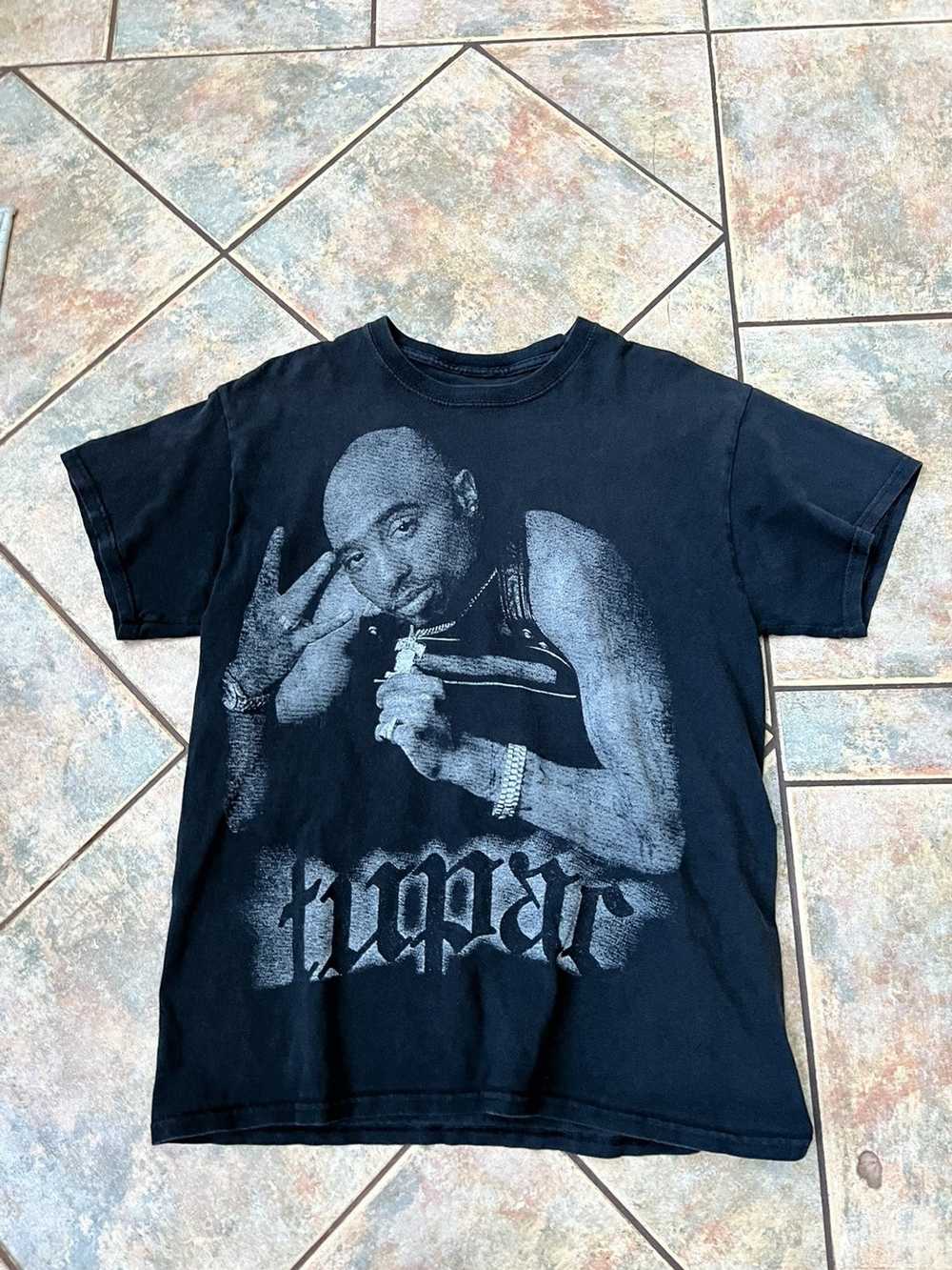 Band Tees × Vintage Vintage Y2K Tupac Tee - image 6