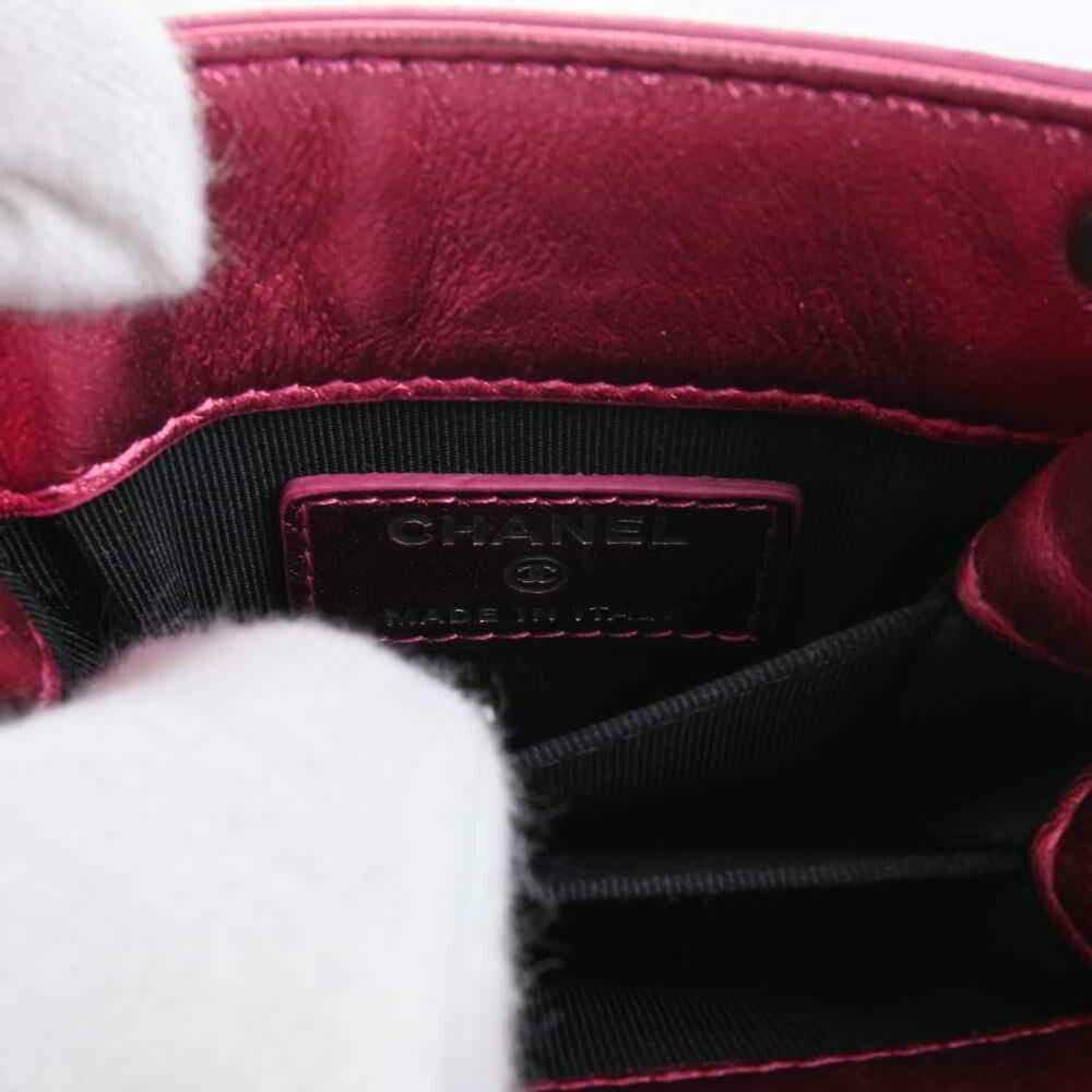 Chanel Enamel Coco Mark Chain Shoulder Bag Pochet… - image 8