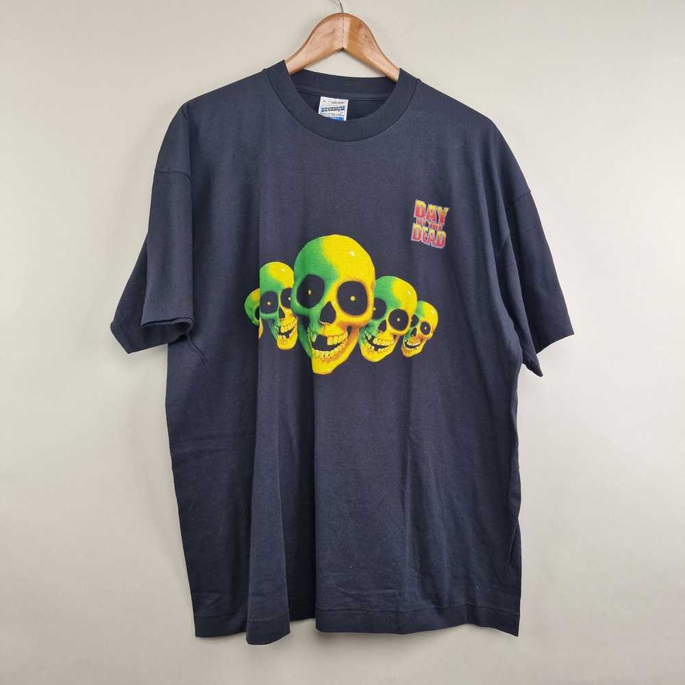 Band Tees × Movie × Vintage 90s Day of the Dead M… - image 1