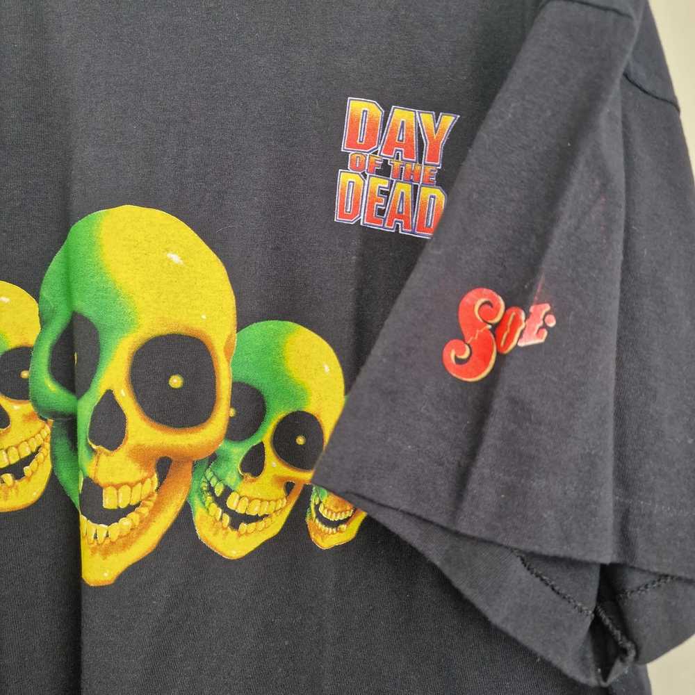 Band Tees × Movie × Vintage 90s Day of the Dead M… - image 3
