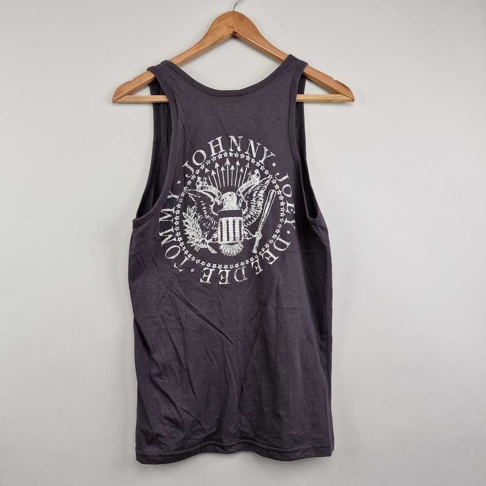 Band Tees × Rock Tees × Vintage 80s Ramones Tank … - image 4