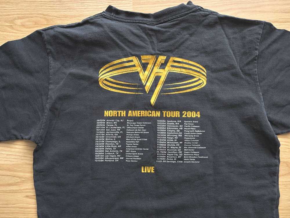 Band Tees × Vintage Vintage Van Halen 2004 North … - image 8