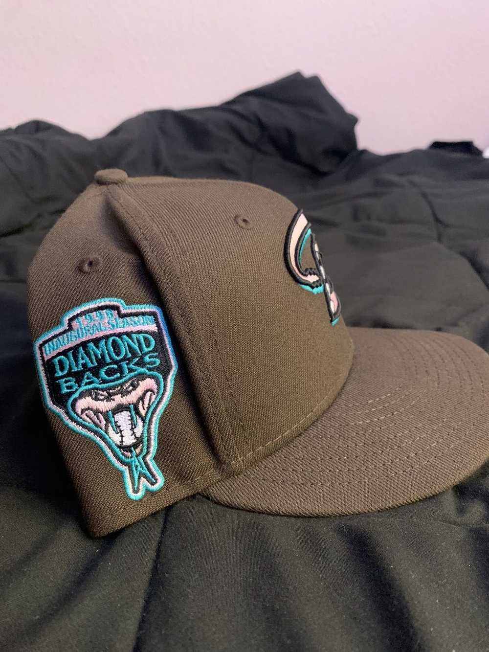 New Era Exclusive Fitted Brown and Pink Dbacks - image 2