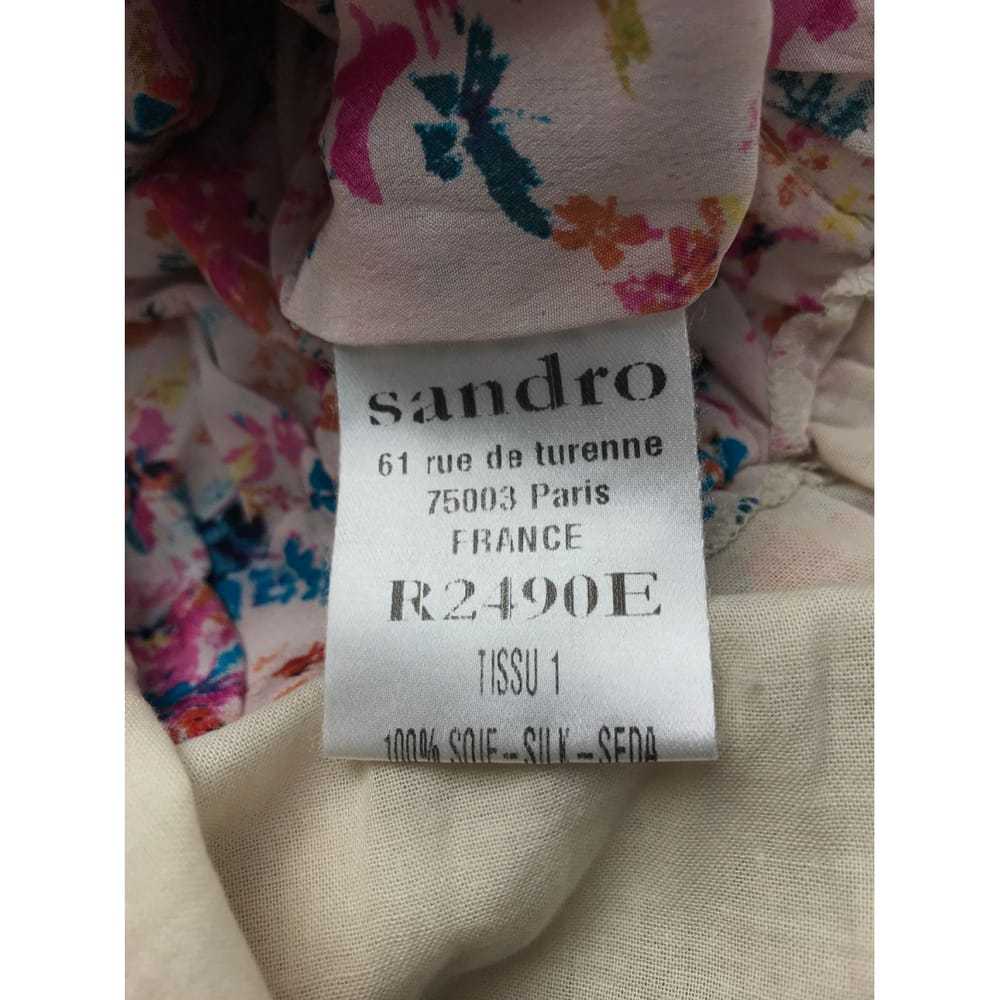 Sandro Silk mid-length dress - image 4