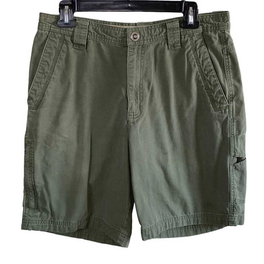 Columbia Columbia Green Cargo Shorts - image 1