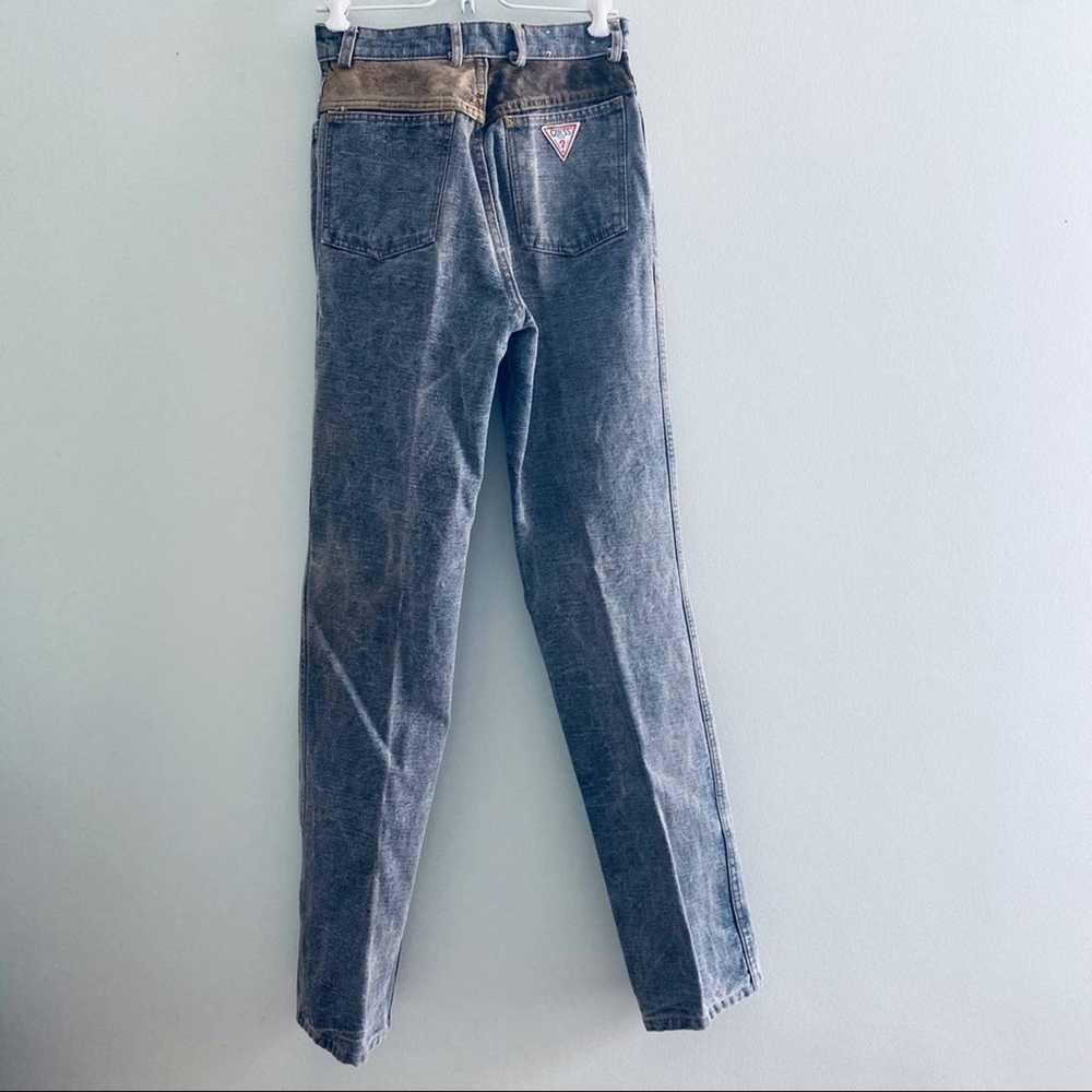 Guess Vintage Guess acid wash high rise jeans - image 3