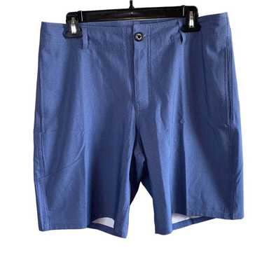 Ezekiel Ezekiel Blue Flat Front Shorts