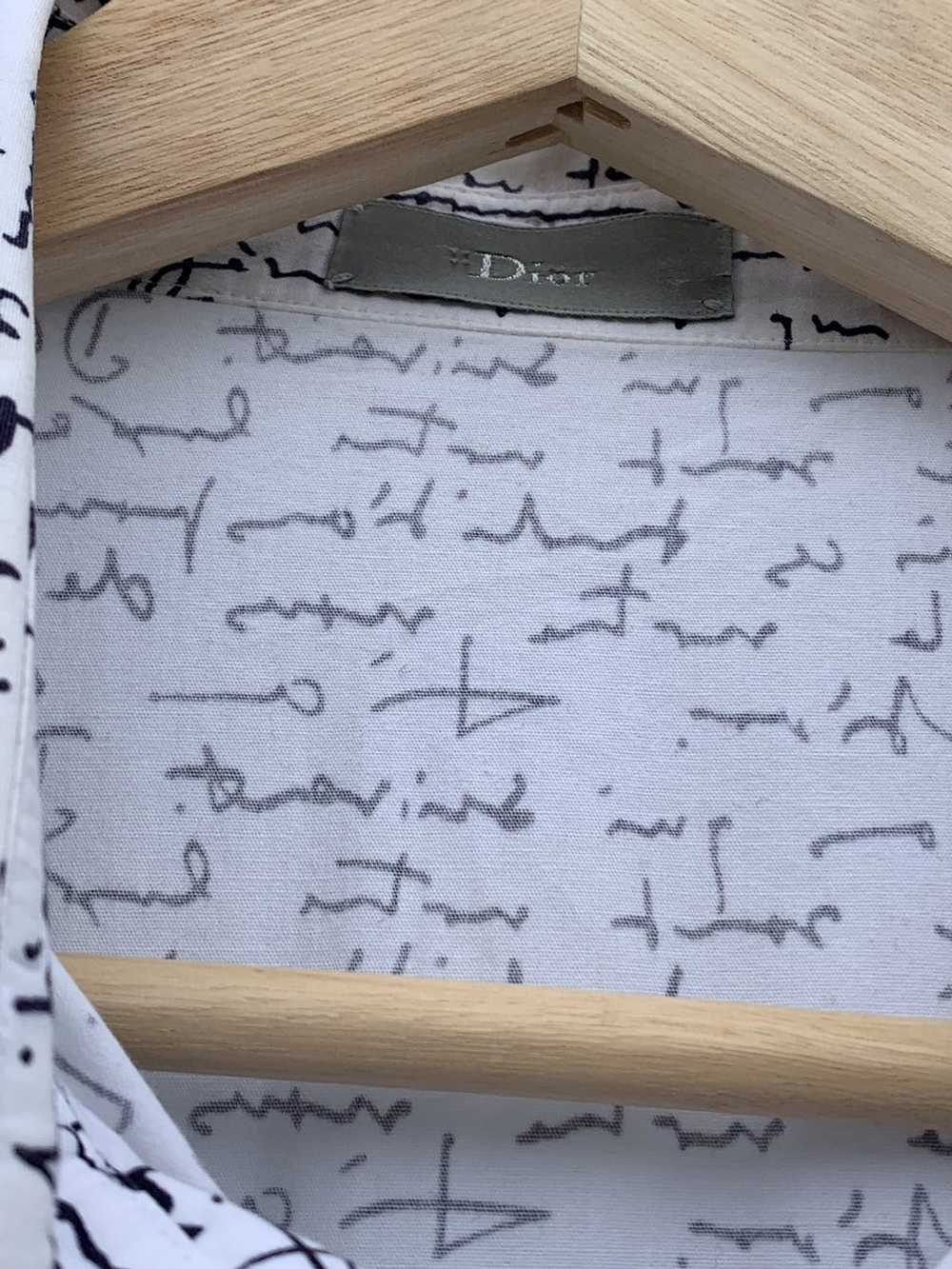 Dior × Kris Van Assche SS15 Grail Script Handwrit… - image 2