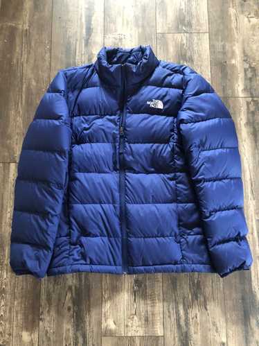 The North Face Blue NorthFace Puffer Coat Size Lar