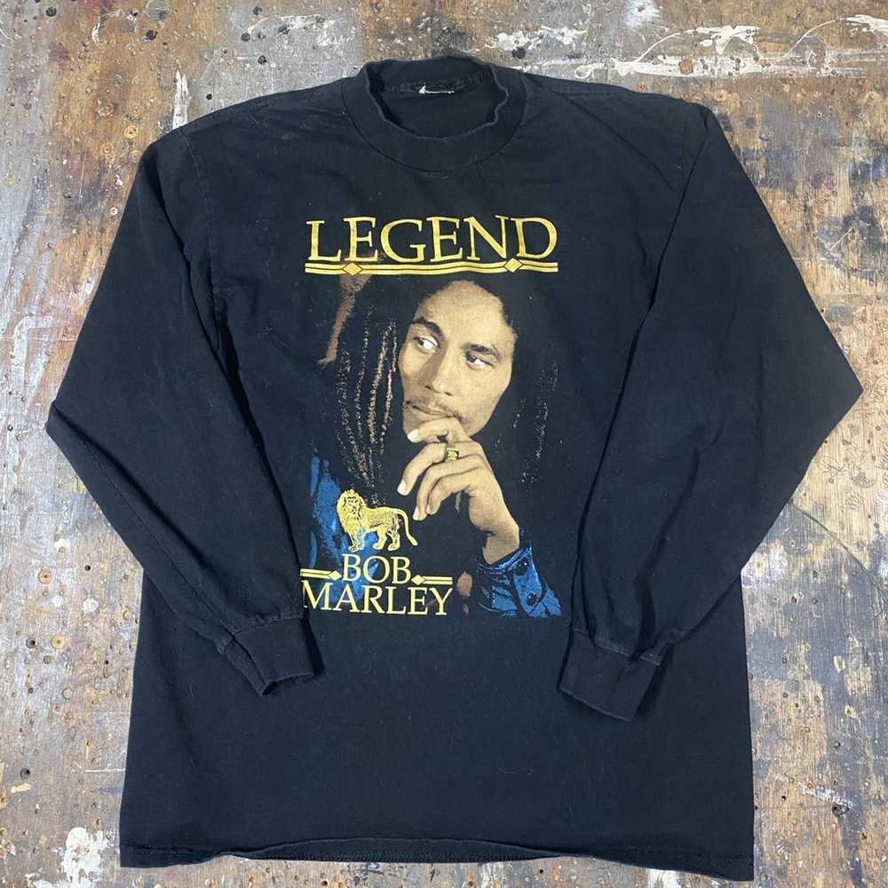 Vintage × Zion Rootswear Vintage Y2K Bob Marley L… - image 2