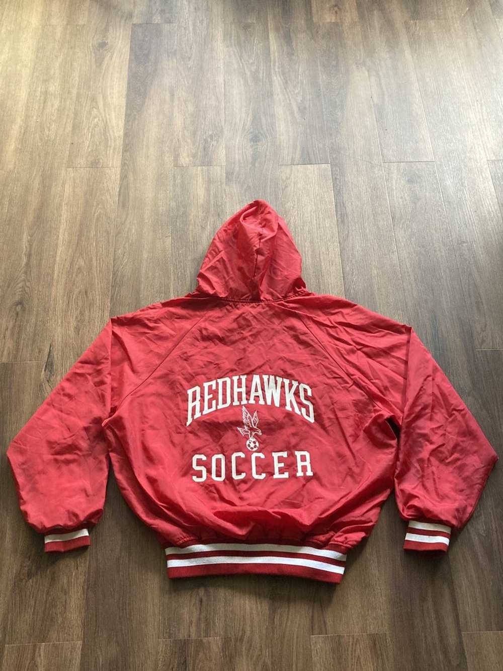 Vintage 1980’s RedHawks Soccer varsity jacket - image 1