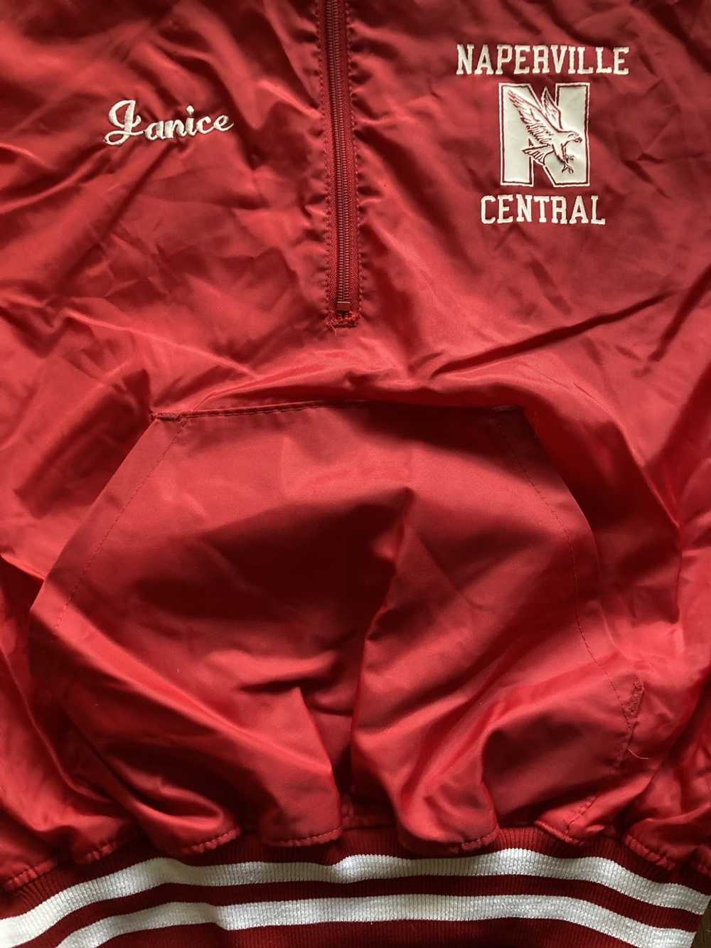 Vintage 1980’s RedHawks Soccer varsity jacket - image 9